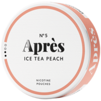 Can of Après Ice Tea Peach nicotine pouches