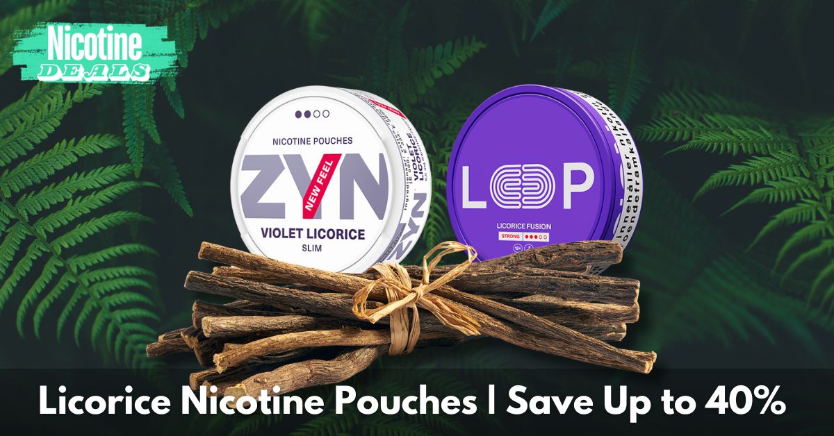 licorice nicotine pouches