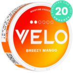 VELO Breeze Mango nicotine pouch can