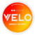 Can of VELO Breezy Mango 6mg nicotine pouches with fresh mano flavor