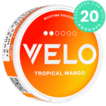 VELO Tropical Mango 6 mg nicotine pouch can