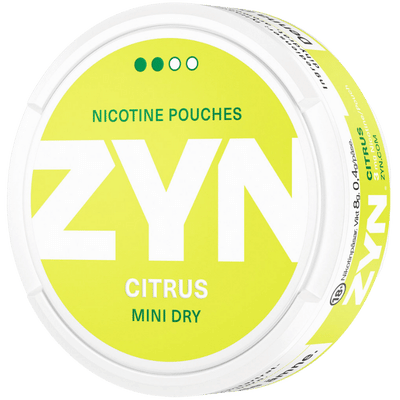 zyn citrus mini 3 mg