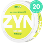 zyn citrus mini 3 mg