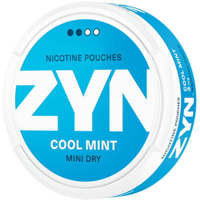 can of ZYN Cool Mint Mini Dry 3 mg