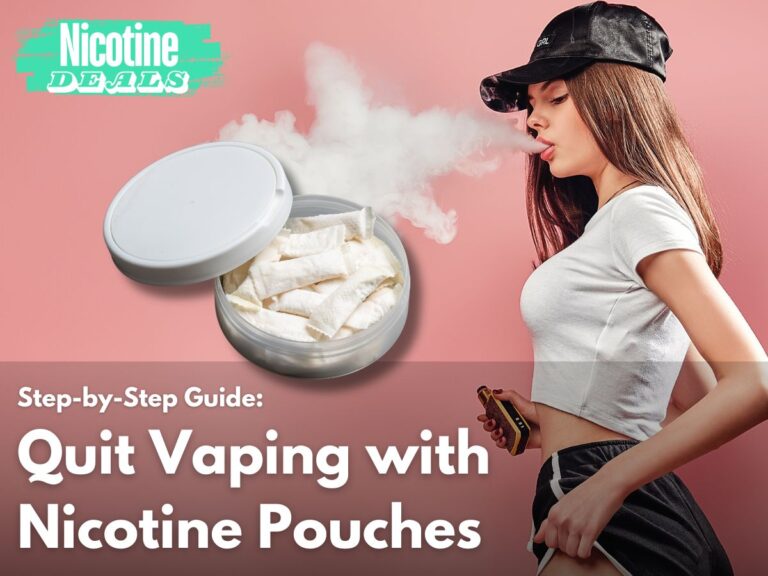 Quit vaping with nicotine pouches