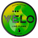 VELO Lime Flame nicotine pouch can