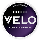 VELO Lofty Liquorice Nicotine Pouches can