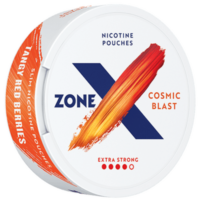 ZONE X Cosmic Blast Extra Strong nicotine pouches can