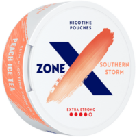 ZONE X SOuthern Storm Extra Strong nicotine pouches can