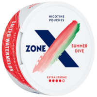 ZONE X Summer Dive Extra Strong nicotine pouches can