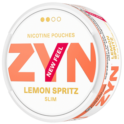 Can of Zyn Lemon Spritz Slim