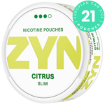 ZYN Citrus Slim Strong can