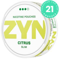 ZYN Citrus Slim Strong can