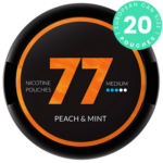 77 Peach Mint can