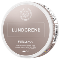 Lundgrens Fjällskog all white nicotine pouches