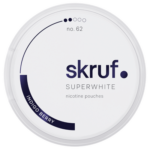 Skruf Superwhite No. 62 Indigo Berry nicotine pouches