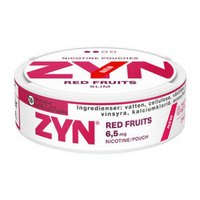 New ZYN flavor Red fruits