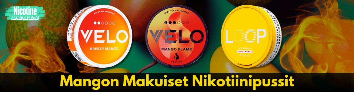 Mangon Makuiset Nikotiinipussit