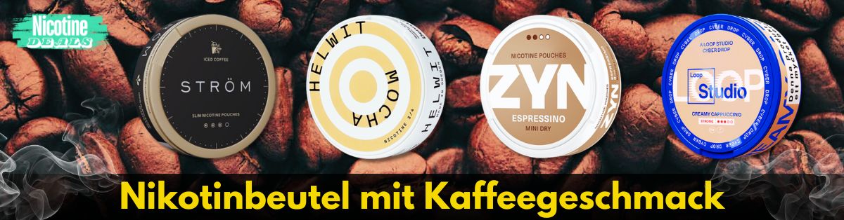 Nikotinbeutel mit Kaffeegeschmack