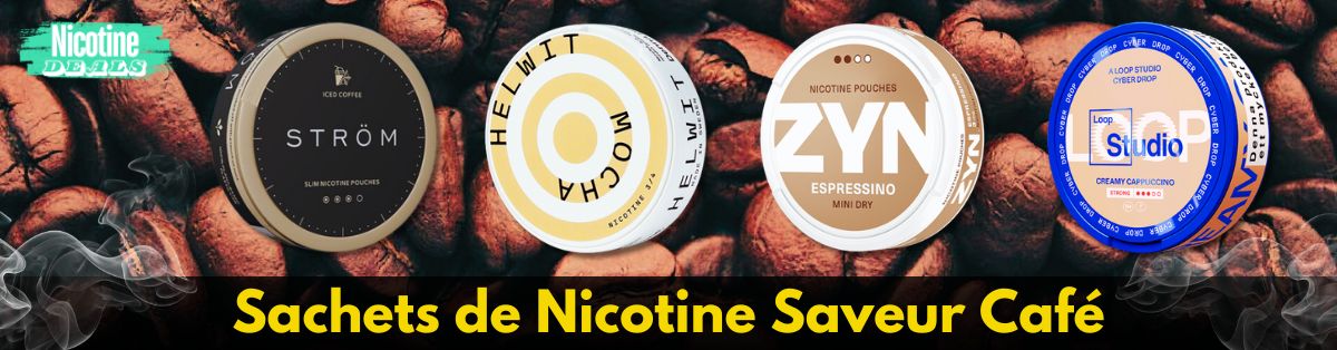 Sachets de Nicotine Saveur Café