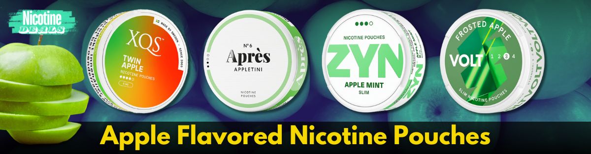 Apple Flavored Nicotine Pouches