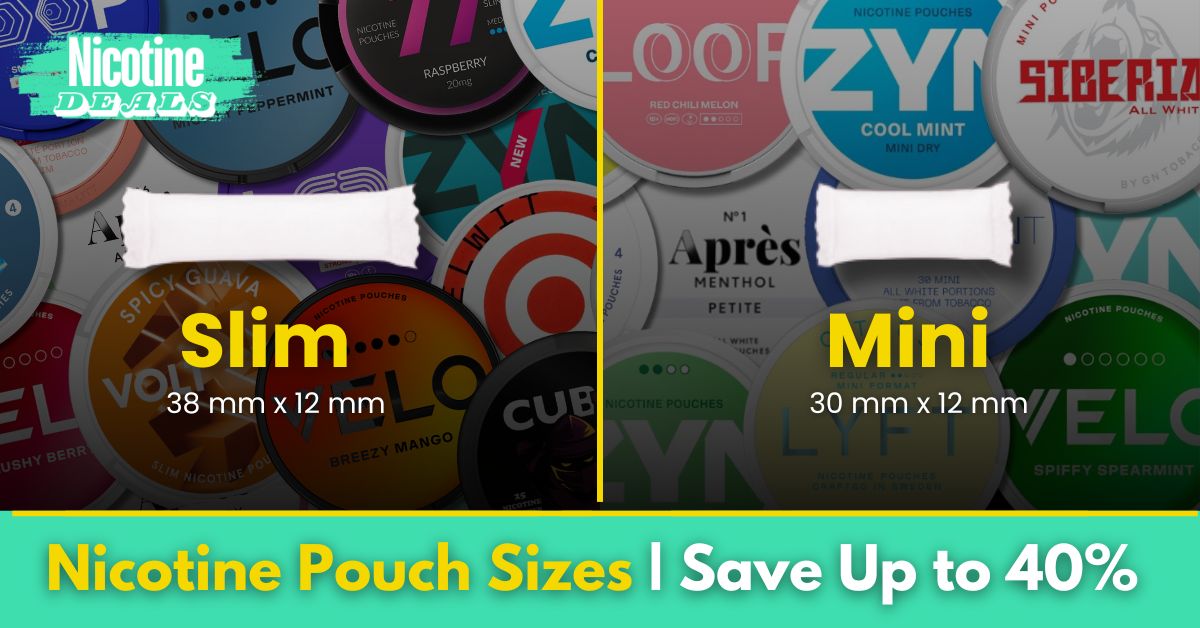 Nicotine Pouch Sizes