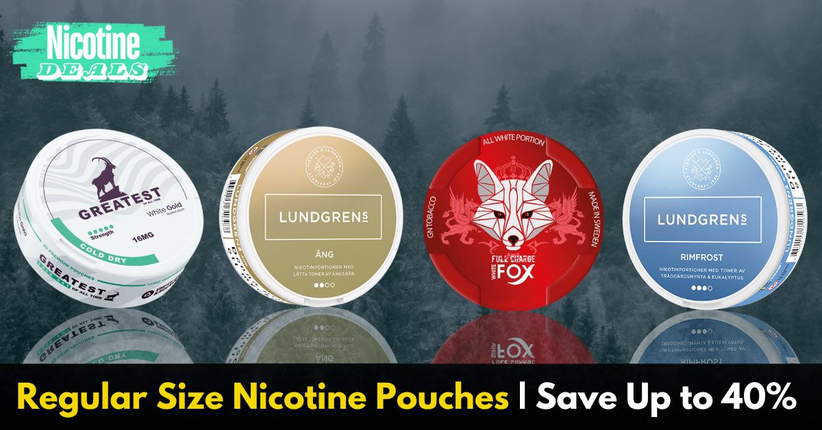 Regular Size Nicotine Pouches