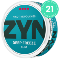 ZYN Deep Freeze Slim nicotine pouch can