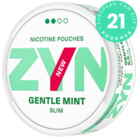 ZYN Gentle Mint Slim can