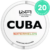 CUBA White Watermelon nicotine pouch can