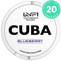 CUBA White Blueberry can