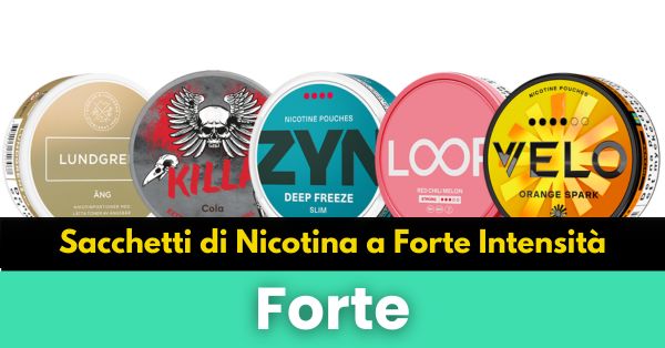 Sacchetti di Nicotina Forti