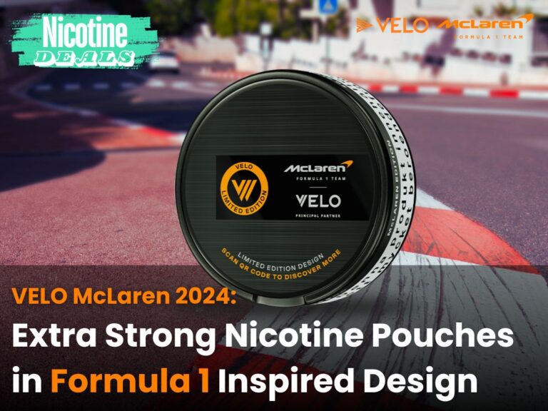 VELO McLaren nicotine pouches