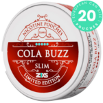 ZIXS Cola Buzz nicotine pouches can