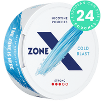 Zone X Cold Blast Strong Nicotine Pouches