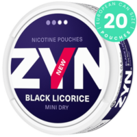 ZYN Black Licorice Mini Dry can