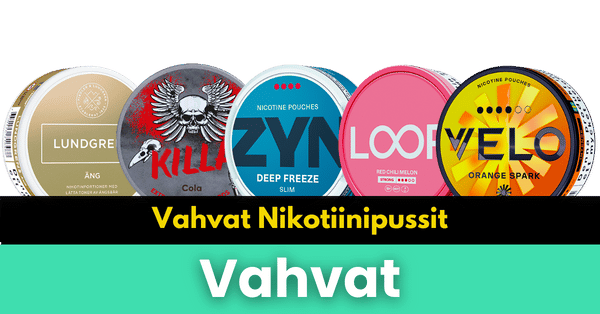 Vahvat Nikotiinipussit