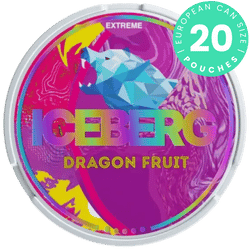 ICEBERG Dragon Fruit Extreme nicotine pouch can