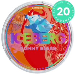 ICEBERG Gummy Bears Extreme can