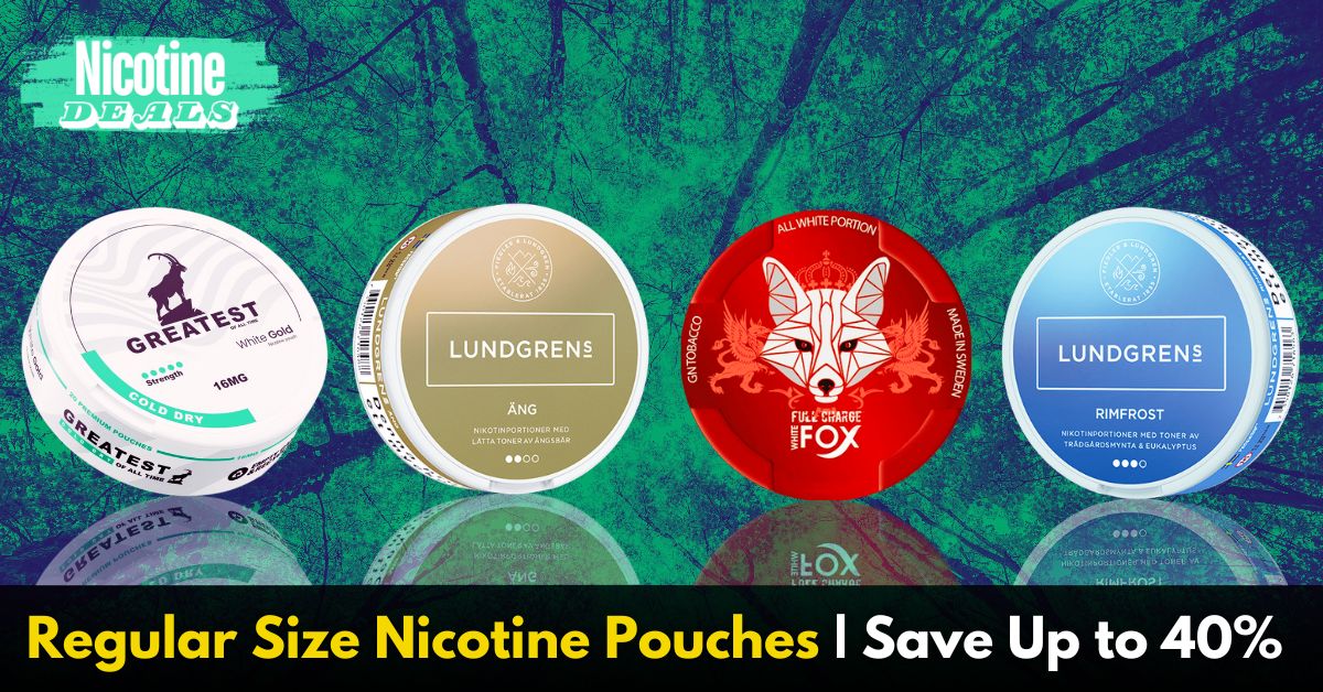 Regular Size Nicotine Pouches