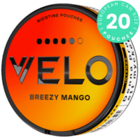 VEL Breezy Mango 14 mg nicotine pouch can