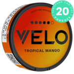 VELO Tropical Mango 14 mg nicotine pouch can