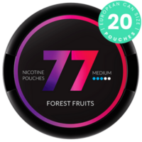 77 Forest Fruits Medium nicotine pouch can