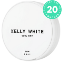 KELLY WHITE Cool Mint Slim can