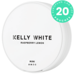 KELLY WHITE Raspberry Lemon Mini can