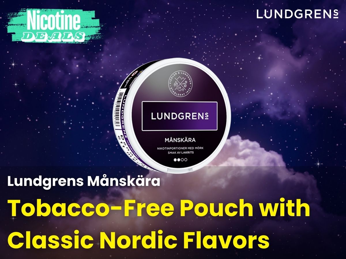 Lundgrens Månskära: Tobacco-free Pouch with Nordic Flavors