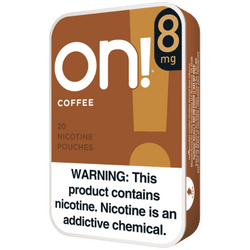 On Coffee 8 mg can