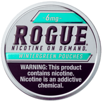 Rogue Wintergreen 6 mg nicotine pouch can