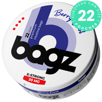 Bagz Berry Cool X-strong nicotine pouches