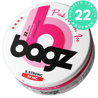 Bagz Pink Melon Ice nicotine pouch can